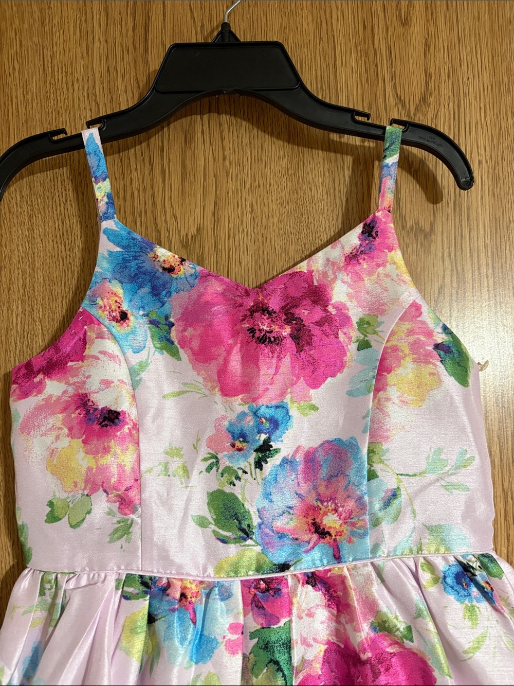 Zhenzi Pink Floral Sleeveless Party Dress - Picture 4 of 8